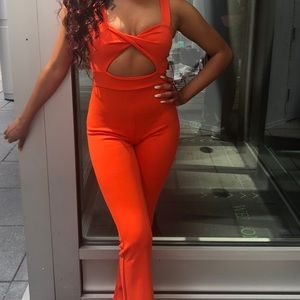 Orange jumpsuit